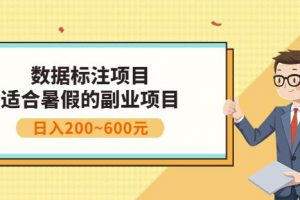 副業(yè)賺錢：人工智能數(shù)據(jù)標(biāo)注項(xiàng)目，簡單易上手，小白也能日入200
