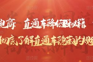 燈魚說(shuō)電商：直通車降低PPC秘籍，幫助商家徹底了解直通車隱藏的規(guī)律