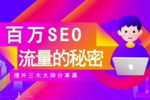 SEO實操培訓(xùn)：玩轉(zhuǎn)百萬SEO流量，助力站長快速提升流量（搜外三木大神分享課）