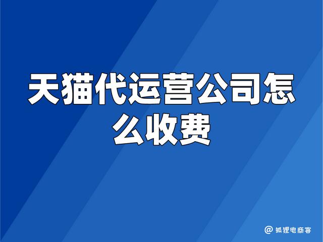 網店代運營收費網店代運營一年的費用是多少插圖