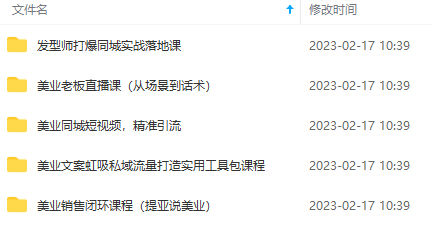 5套·美業(yè)短視頻運(yùn)營(yíng)課 從場(chǎng)景到話術(shù)·精準(zhǔn)引流·吸金文案工具·銷售閉環(huán)等插圖1