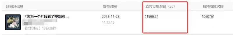 外面收費1980的短劇推廣運營，可長期，正規起號，單作品收入5000插圖2