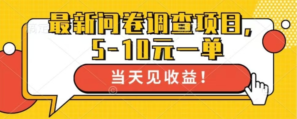 最新問卷調查項目，共12個平臺，單日零擼100＋